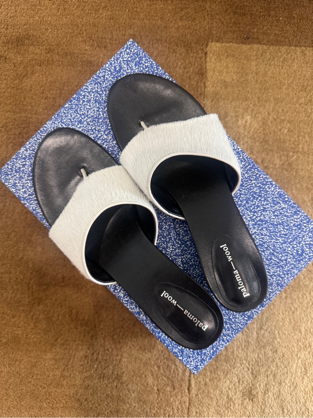 (New) Paloma Wool Ramona White Slide Mules